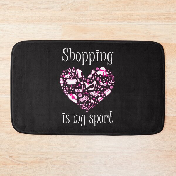 Aperçu de l'œuvre Le shopping est mon sport créée et vendue par KsuAnn.