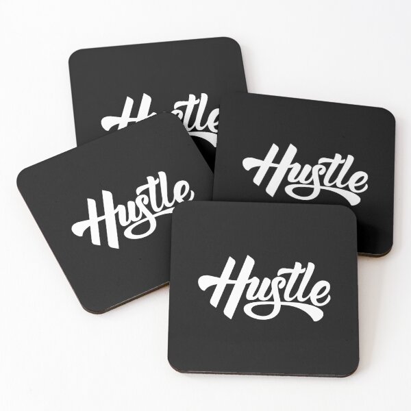 Item preview, Hustle Typography designed and sold by karanwashere.