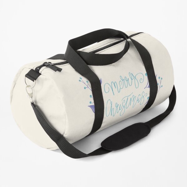 Merry Christmas #redbubble #xmas Duffle Bag