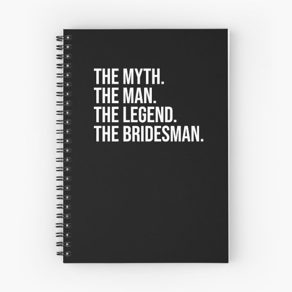 Item preview, The Myth. The Man. The Legend. The Bridesman designed and sold by @ne Affirmation Healing.