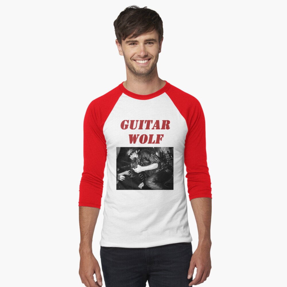 "GUITAR WOLF 01" Tshirt for Sale by whitelash Redbubble japan t