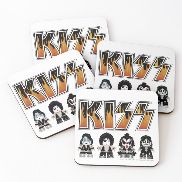 Item preview, Kiss band - Logo Characters - Cute design for kids designed and sold by mimogoshopping.
