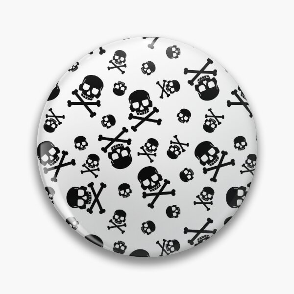 Item preview, Skull and crossbones pattern for holiday halloween designed and sold by trendtis.