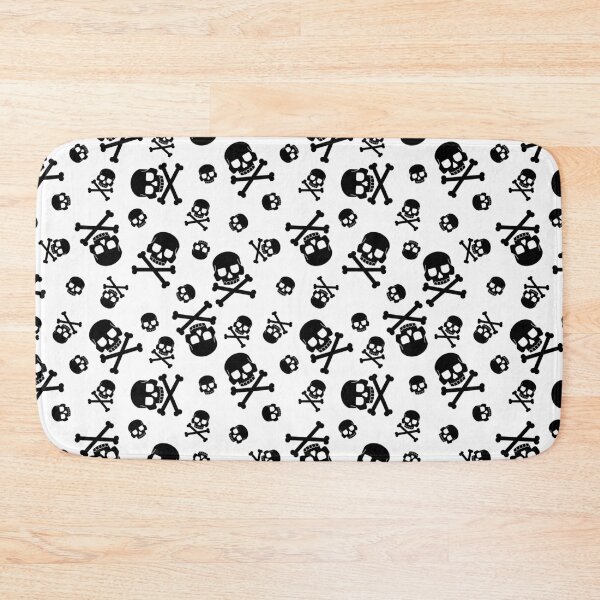 Item preview, Skull and crossbones pattern for holiday halloween designed and sold by trendtis.