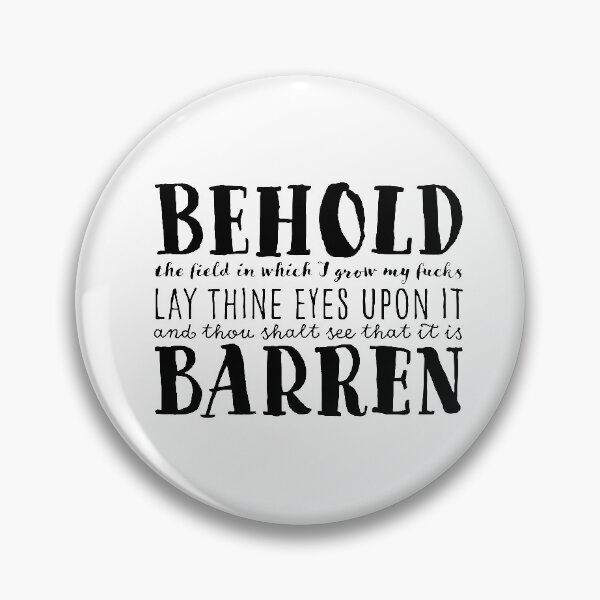 Item preview, Behold the field (text only) designed and sold by tiptoptees.
