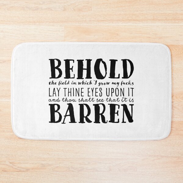 Item preview, Behold the field (text only) designed and sold by tiptoptees.