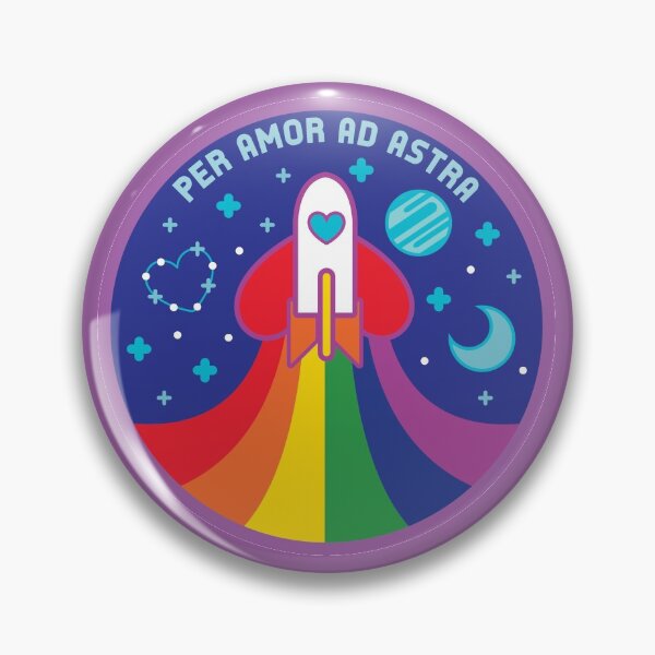 Space Pride - LGBT Flag Pin