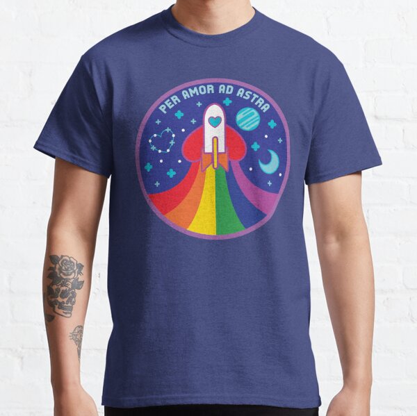 Space Pride - LGBT Flag Classic T-Shirt