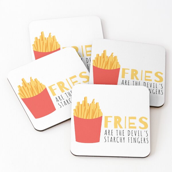 Item preview, Fries Are The Devils Starchy Fingers designed and sold by CrystalCrush.