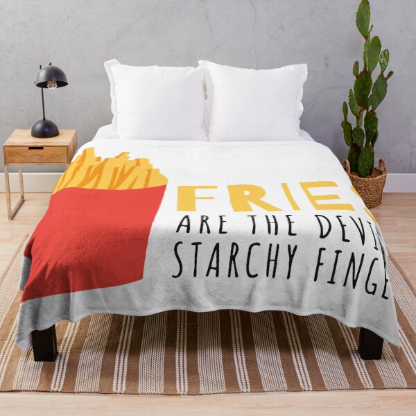 Item preview, Fries Are The Devils Starchy Fingers designed and sold by CrystalCrush.