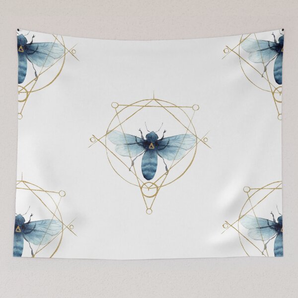 Item preview, Geometric Bee designed and sold by Threeleaves.