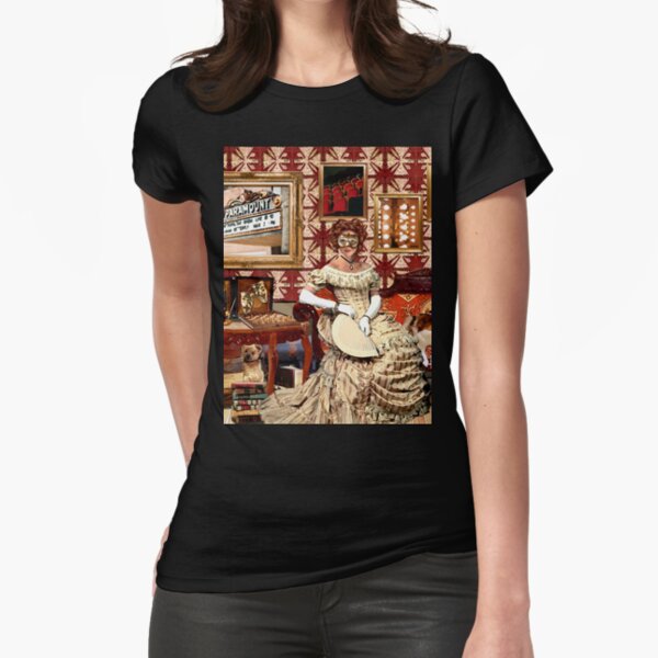 Screen Queen Fitted T-Shirt