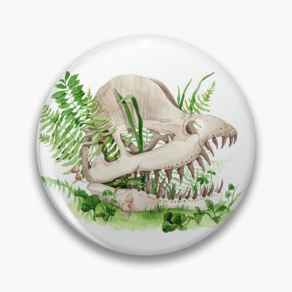 Item preview, Dilophosaurus Skull designed and sold by Threeleaves.