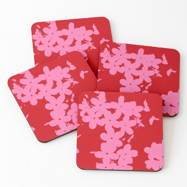 Item preview, Flowers red pink designed and sold by Moonyflower.