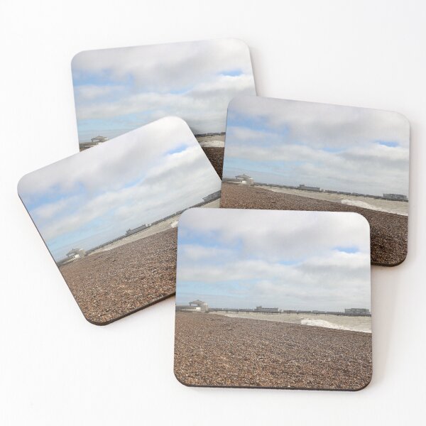 Item preview, Worthing beach and pier designed and sold by pinkal.