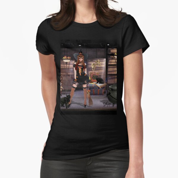 Theatre Witch Fitted T-Shirt