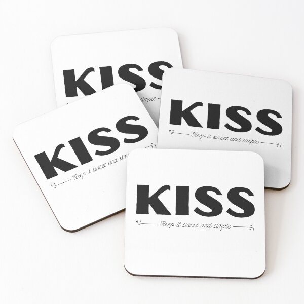 Item preview, KISS - Keep It Sweet and Simple designed and sold by dev-tats.