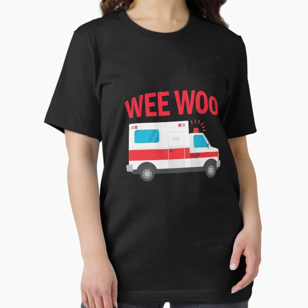 Item preview, Wee Woo First Responder Funny EMT Medical Ambulance Gear designed and sold by DynamicDesign.