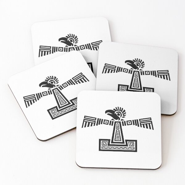 Item preview, Aztec Eagle Design Black designed and sold by Jake Purcell.