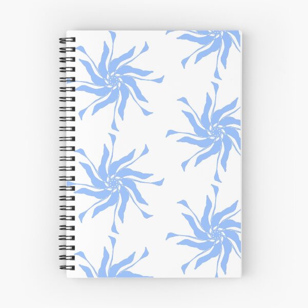 Item preview, Abstract blue and white flower designed and sold by Abstractlara.