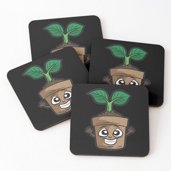 Item preview, CUTE PLANT IN FLOWER POT designed and sold by Moonpie90.