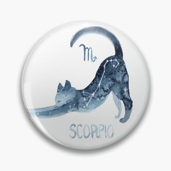 Item preview, Zodiac Cat - Scorpio designed and sold by Threeleaves.