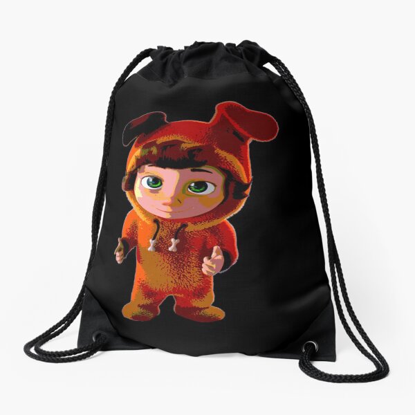 Dave and Ava 3 Drawstring Bag
