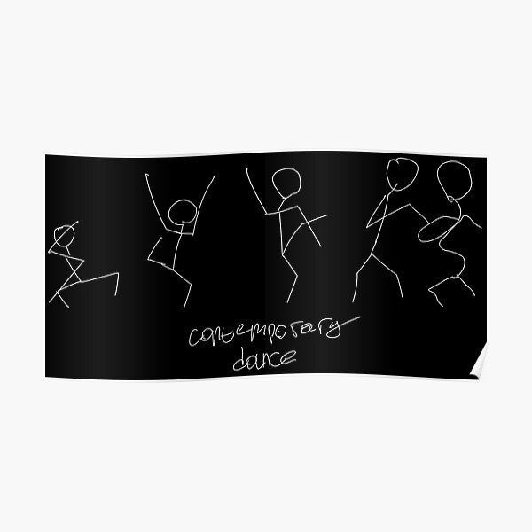 Contemporary dance Poster
