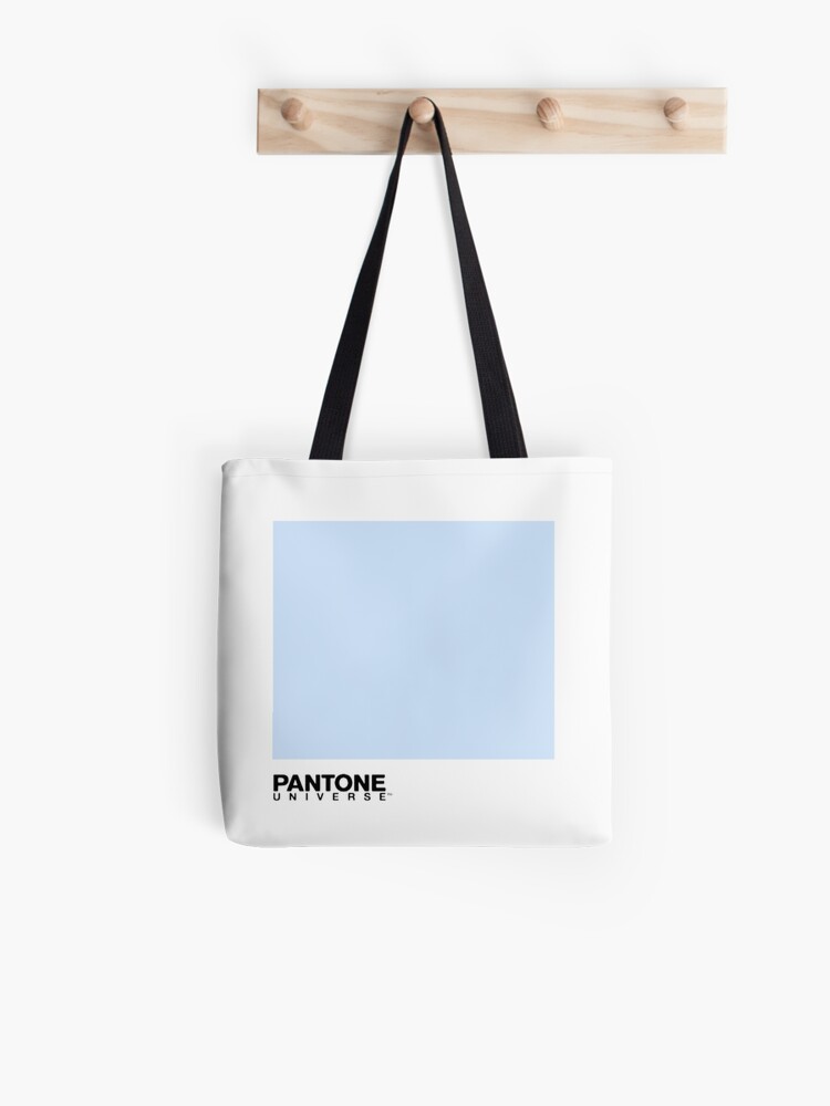 baby blue tote bag