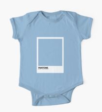 Pantone - Babyblau Kurzärmeliger Einteiler