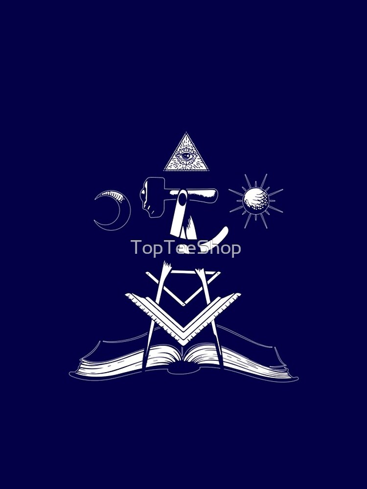 "Freemason Logo Masonic Lodge 2B1Ask1 Illuminati Mason Square & compass
