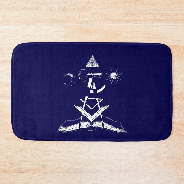 Item preview, Freemason Logo Masonic Lodge 2B1Ask1 Illuminati Mason Square & compass Symbol designed and sold by TopTeeShop.