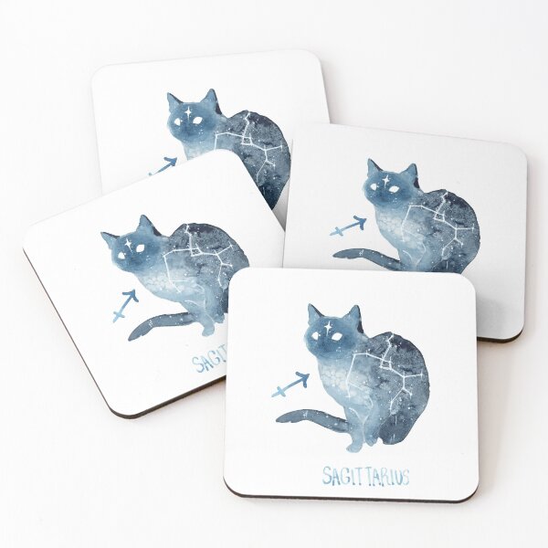 Item preview, Zodiac Cat - Sagittarius designed and sold by Threeleaves.