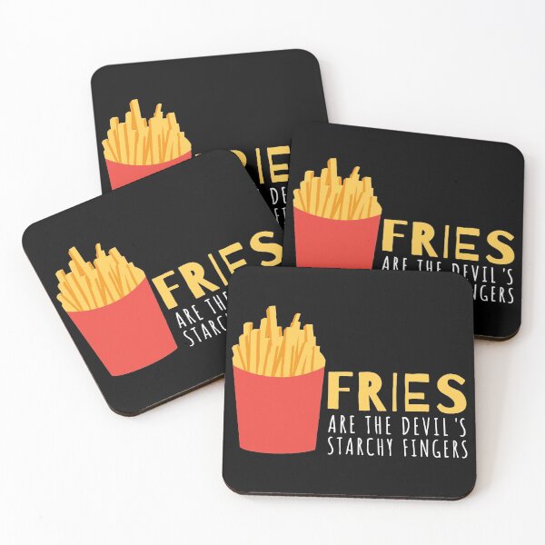 Item preview, Fries Are The Devils Starchy Fingers designed and sold by CrystalCrush.