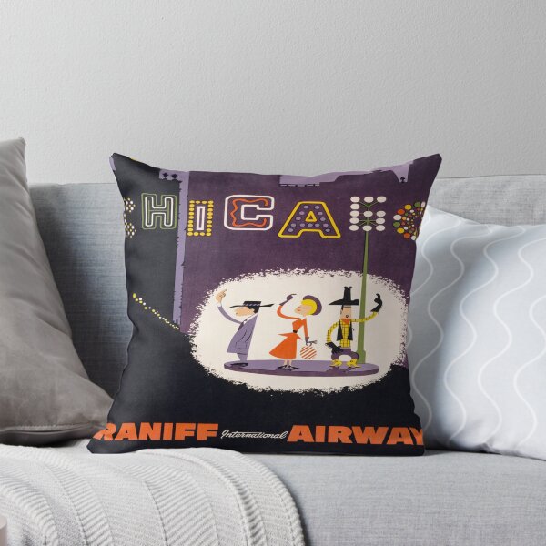 Item preview, Visit Chicago ! For Vintage poster, Canvas, Stickers,... designed and sold by HouseofBalloon.