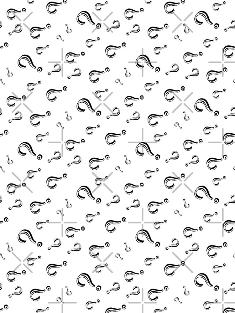 Thumbnail 4 of 4, iPhone Case, Question Sign Pattern Design designed and sold by flyersarena.