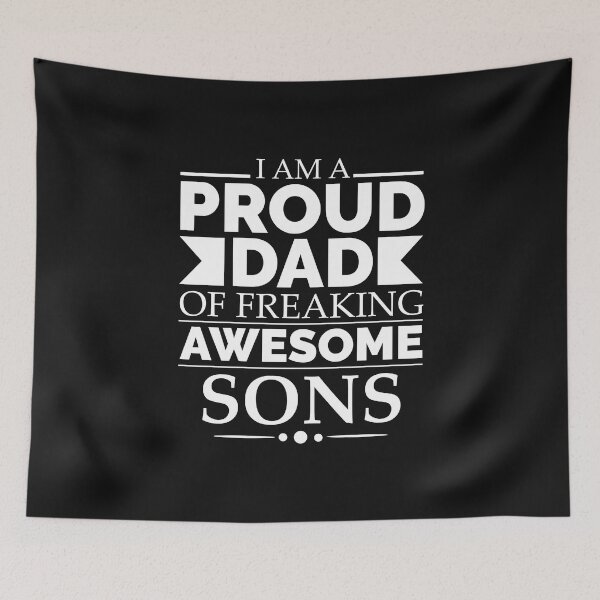 Item preview, Proud dad of awesome sons designed and sold by losttribe.