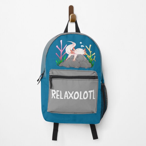 Item preview, Relaxolotl a cute relaxing axolotl on a rock designed and sold by ZevireTees.