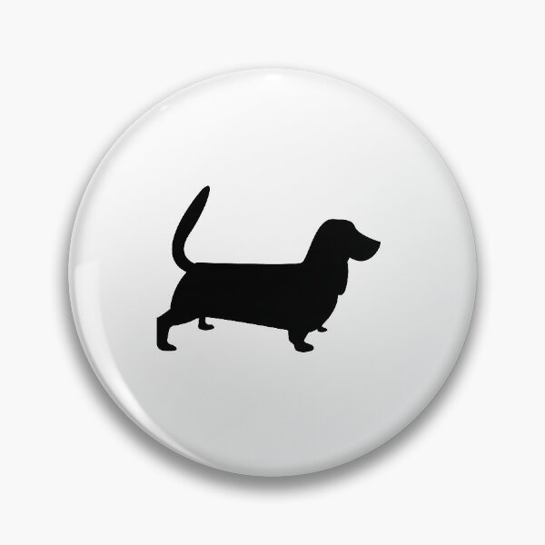 Item preview, Dachshund Dog Silhouette(s) Slim Fit T-Shirt Classic T-Shirt designed and sold by Orlyne.