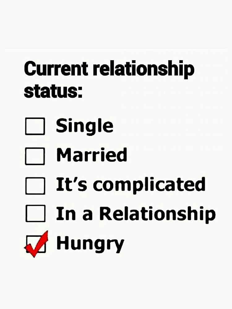 "relationship status" Sticker by maximillan Redbubble