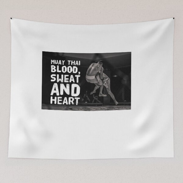 Item preview, MUAY THAI- Blood, Sweat and Heart designed and sold by Got-Ya-Bak.