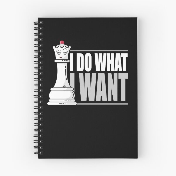 Item preview, I Do What I Want Queen Chess Piece Chess Player Gift Gear designed and sold by DynamicDesign.