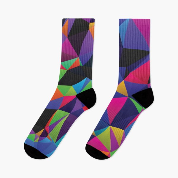 Item preview, Low Poly colorful triangles abstract design designed and sold by lordthebeard.