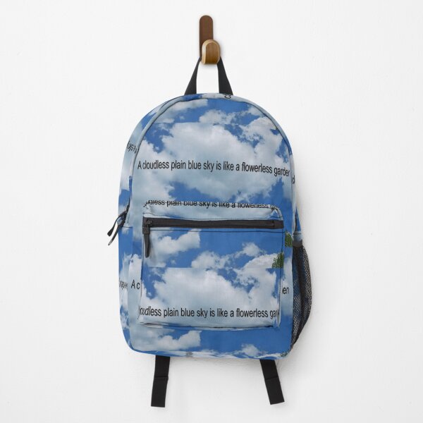 Item preview, A cloudless plain blue sky is like a flowerless garden designed and sold by PicsByTony.