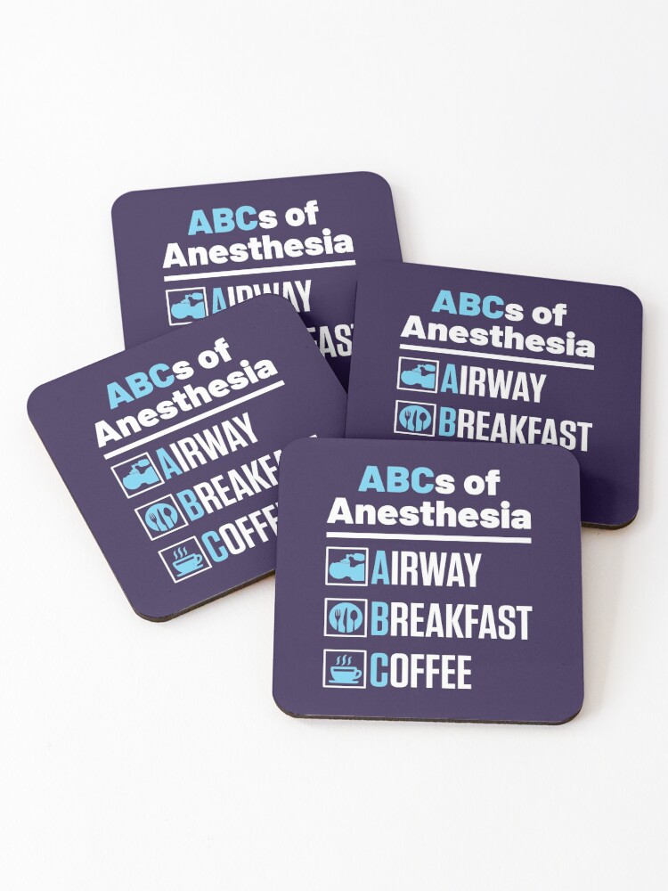 Anesthesiologist Anesthesiology Doctor Nurse Funny ABCs of