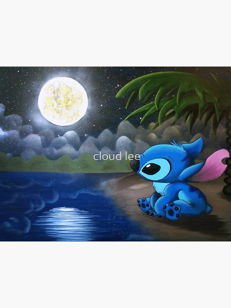 stitch disney Painting by Cloud Lee