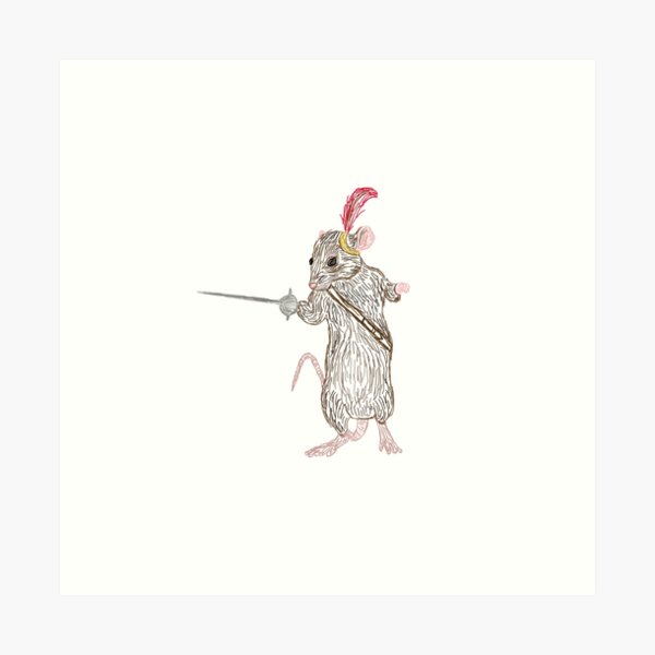 Aperçu de l'œuvre Narnia Reepicheep, le plus courageux des souris créée et vendue par rexelrat.