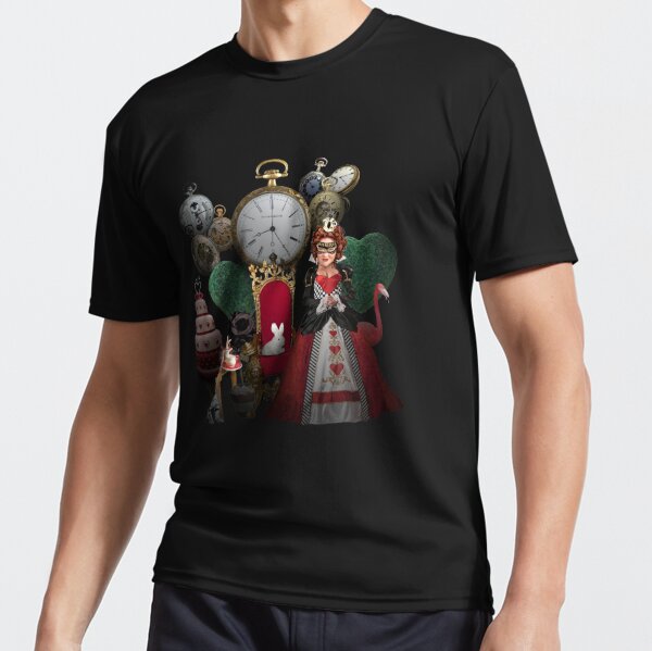 Alice in Wonderland Queen of Hearts Re-imagined Active T-Shirt