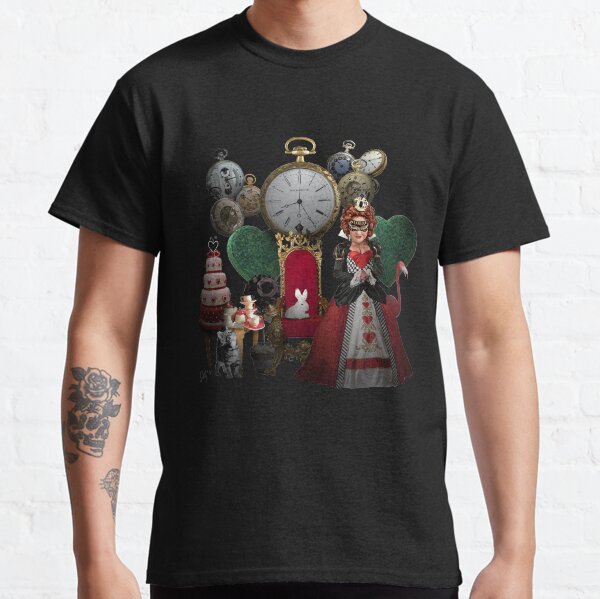 Alice in Wonderland Queen of Hearts Re-imagined Classic T-Shirt