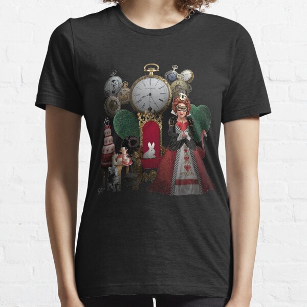 Alice in Wonderland Queen of Hearts Re-imagined Essential T-Shirt